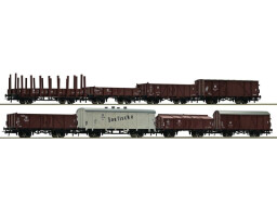 Roco Sada 8 ks Nákladní vagóny, DR - 67127